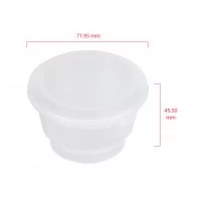 ถ้วย 100 g พร้อมฝา 043 2
