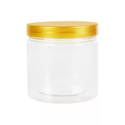 Green pack_กระปุกพลาสติก พร้อมฝา ทอง 370 ml-6