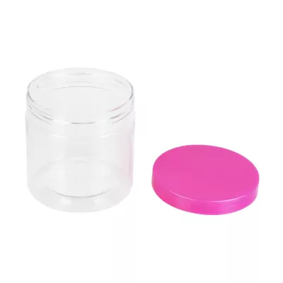 Green pack_กระปุกพลาสติก พร้อมฝา ชมพู 370 ml-4