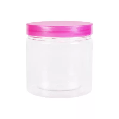 Green pack_กระปุกพลาสติก พร้อมฝา ชมพู 370 ml-6