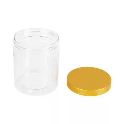 Green pack_กระปุกพลาสติก พร้อมฝา ทอง 470 ml-3