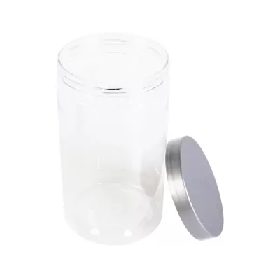 Green pack_กระปุกพลาสติก พร้อมฝา เทา 730 ml-2