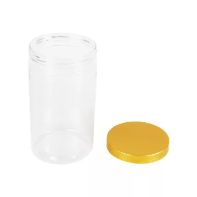 Green pack_กระปุกพลาสติก พร้อมฝา ทอง 730 ml-3