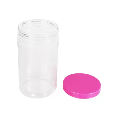 Green pack_กระปุกพลาสติก พร้อมฝา ชมพู 730 ml-3