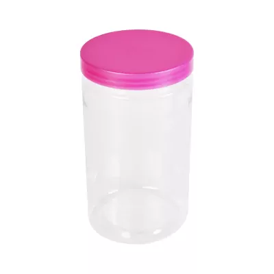 Green pack_กระปุกพลาสติก พร้อมฝา ชมพู 730 ml-1