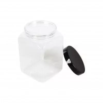GREENPACK กระปุกพลาสติก-พร้อมฝา-ดำ-560-ml-3