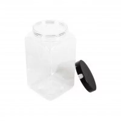 GREENPACK กระปุกพลาสติก-พร้อมฝา-ดำ-780-ml-2