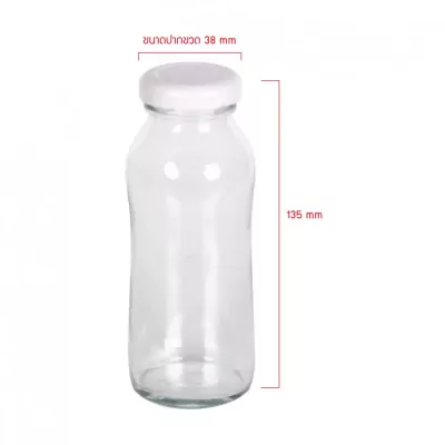 ขวดแก้ว-[size]_ขวดน้ำผลไม้-เอวคอด-180ml-ฝาเกลียวล็อค-(ขาว)-optimized