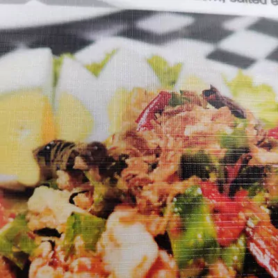 cross film on menu