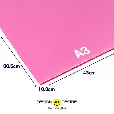 3mmA3Pink