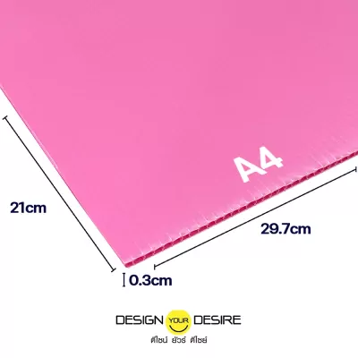3mmA4Pink