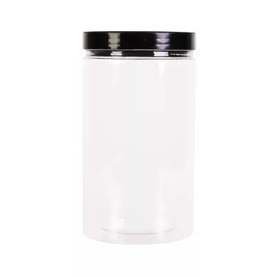 Green pack_กระปุกพลาสติก พร้อมฝา ดำ 730 ml-5