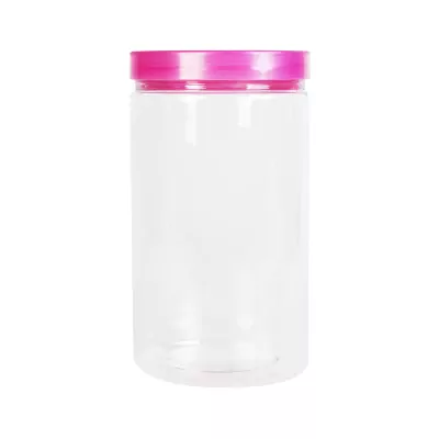 Green pack_กระปุกพลาสติก พร้อมฝา ชมพู 730 ml-5