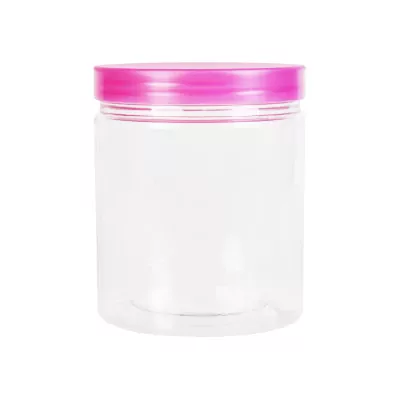 Green pack_กระปุกพลาสติก พร้อมฝา ชมพู 470 ml--6