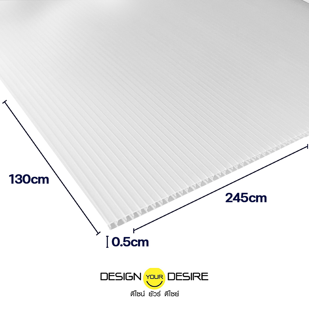 5mm130x245Translucent
