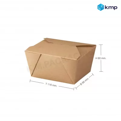 กล่องเบนโตะ S - 450 ml. 90X110X65 มม.-01