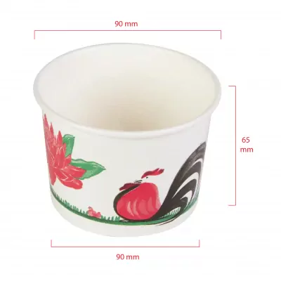 fest [size]_ถ้วยเฟสท์ ช๊อยส์ ลายไก่ 260 ml pl006