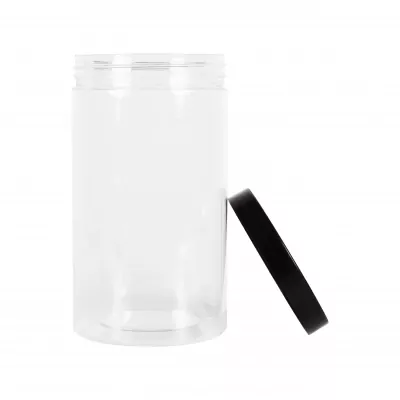 Green pack_กระปุกพลาสติก พร้อมฝา ดำ 730 ml-4
