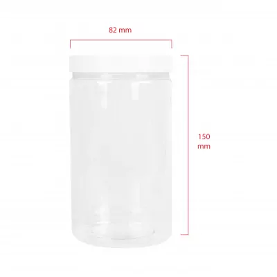 Green pack[size]_กระปุกพลาสติก พร้อมฝา ขาว 730 ml-6