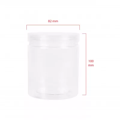 Green pack[size]_กระปุกพลาสติก พร้อมฝา ใส 470 ml-6