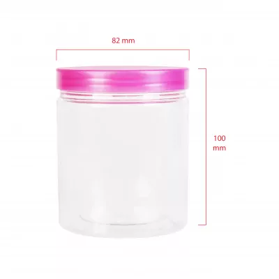 Green pack[size]_กระปุกพลาสติก พร้อมฝา ชมพู 470 ml--6