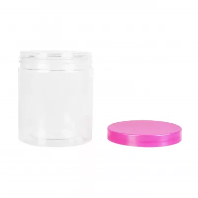 Green pack_กระปุกพลาสติก พร้อมฝา ชมพู 470 ml-4