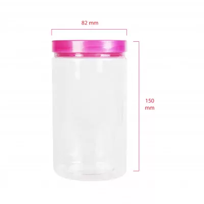 Green pack[size]_กระปุกพลาสติก พร้อมฝา ชมพู 730 ml-5