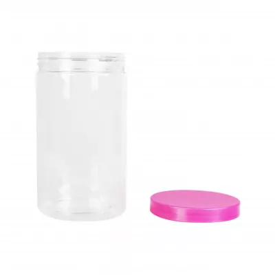 Green pack_กระปุกพลาสติก พร้อมฝา ชมพู 730 ml-4