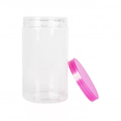 Green pack_กระปุกพลาสติก พร้อมฝา ชมพู 730 ml-2