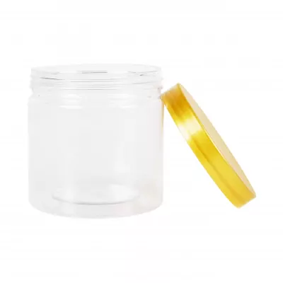 Green pack_กระปุกพลาสติก พร้อมฝา ทอง 370 ml-5