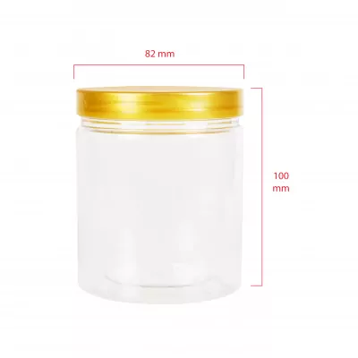 Green pack[size]_กระปุกพลาสติก พร้อมฝา ทอง 470 ml-6