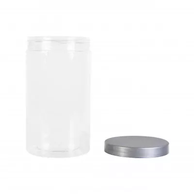 Green pack_กระปุกพลาสติก พร้อมฝา เทา 730 ml-3