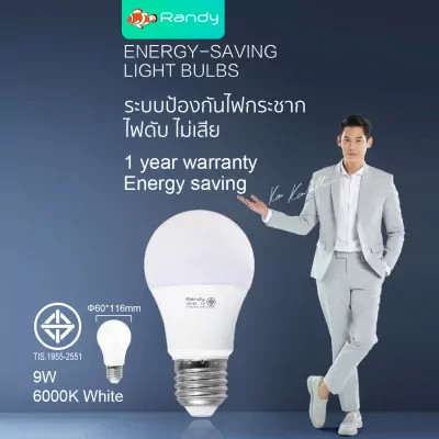 9W 6000K