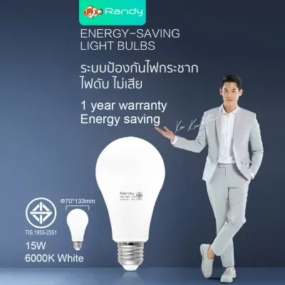 15W 6000K